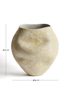 Japandi Vase Medira – Keramik, Ecru, 35,5 cm – weitere Ansicht