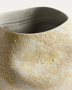 Japandi Vase Medira – Keramik, Ecru, 35,5 cm – weitere Ansicht