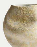 Japandi Vase Medira – Keramik, Ecru, 35,5 cm – weitere Ansicht