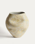 Japandi Vase Medira – Keramik, Ecru, 35,5 cm – Produktansicht