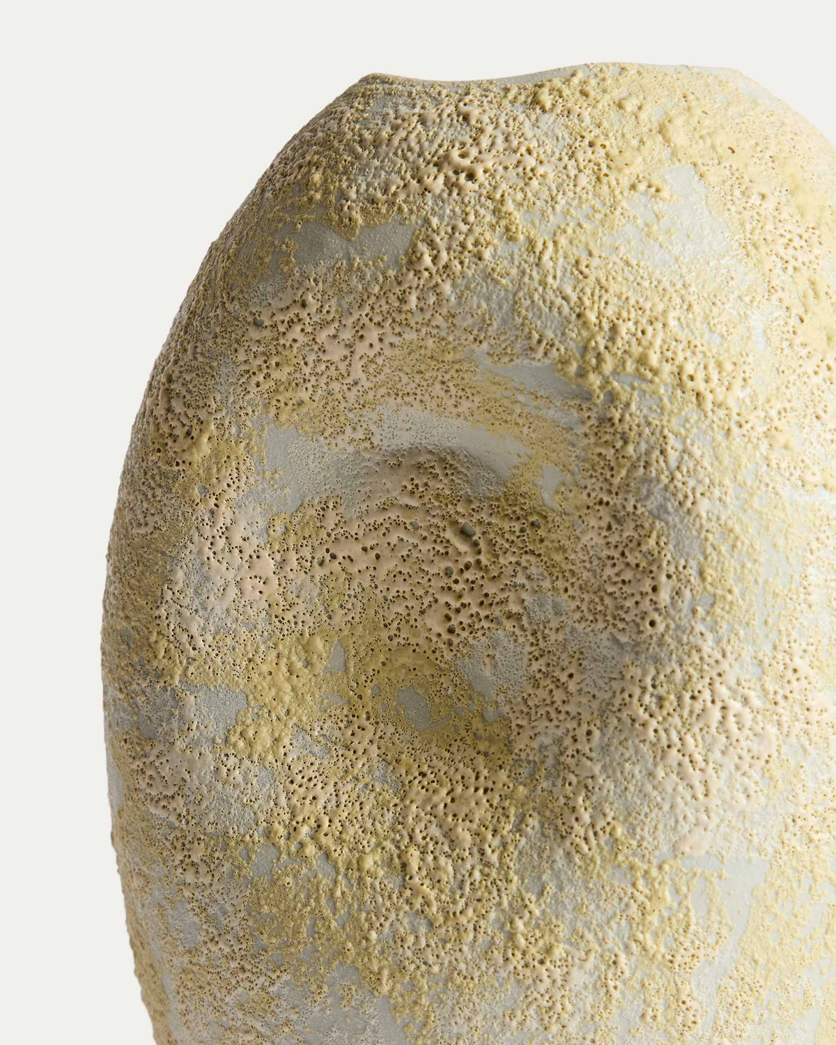 Japandi Vase Medira – Keramik, Ecru, 32,5 cm – weitere Ansicht