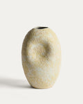 Japandi Vase Medira – Keramik, Ecru, 32,5 cm – Produktansicht