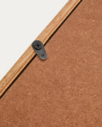 Japandi Spiegel Berale – Akazie, Braun, 76 × 33 cm – weitere Ansicht