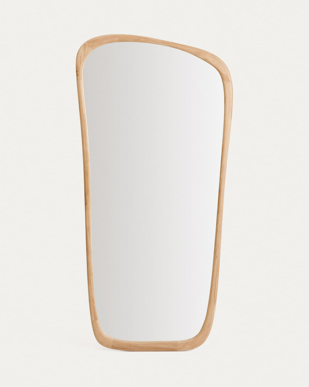 Japandi Spiegel Alura – Glas, Braun, 94,6 × 192,1 cm – Produktansicht