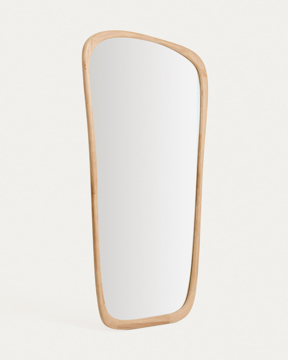 Japandi Spiegel Alura – Glas, Braun, 94,6 × 192,1 cm – weitere Ansicht