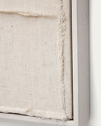 Japandi Wandbild Maha – Holzwerkstoff, Weiß, 52 × 72 cm – weitere Ansicht