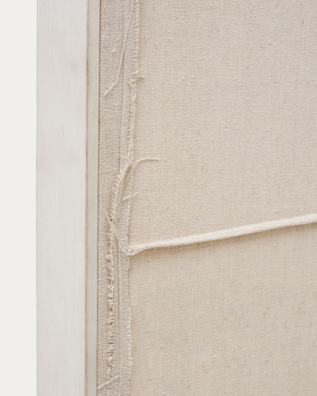 Japandi Wandbild Maha – Holzwerkstoff, Weiß, 110 × 220 cm – weitere Ansicht