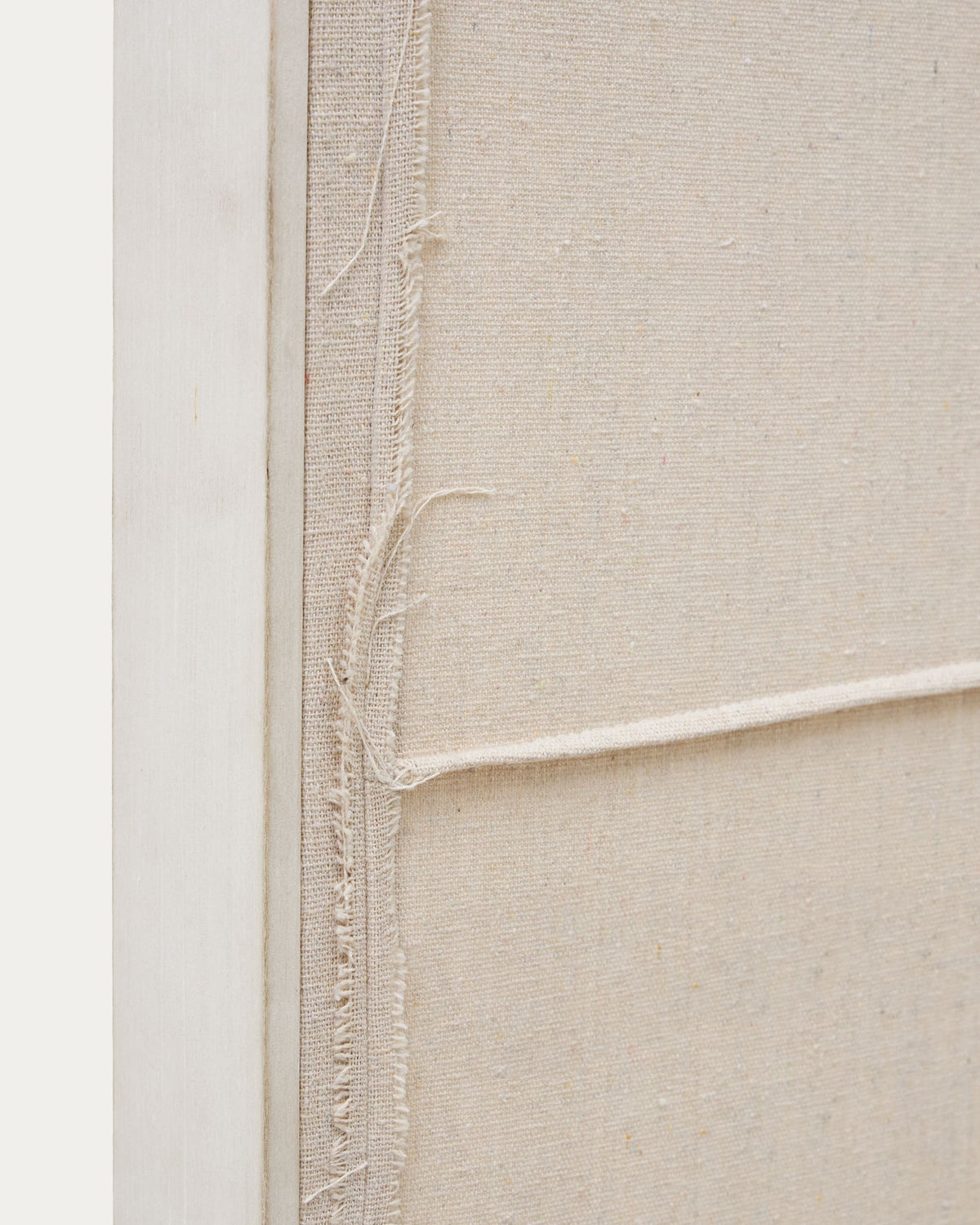 Japandi Wandbild Maha – Holzwerkstoff, Weiß, 110 × 220 cm – weitere Ansicht