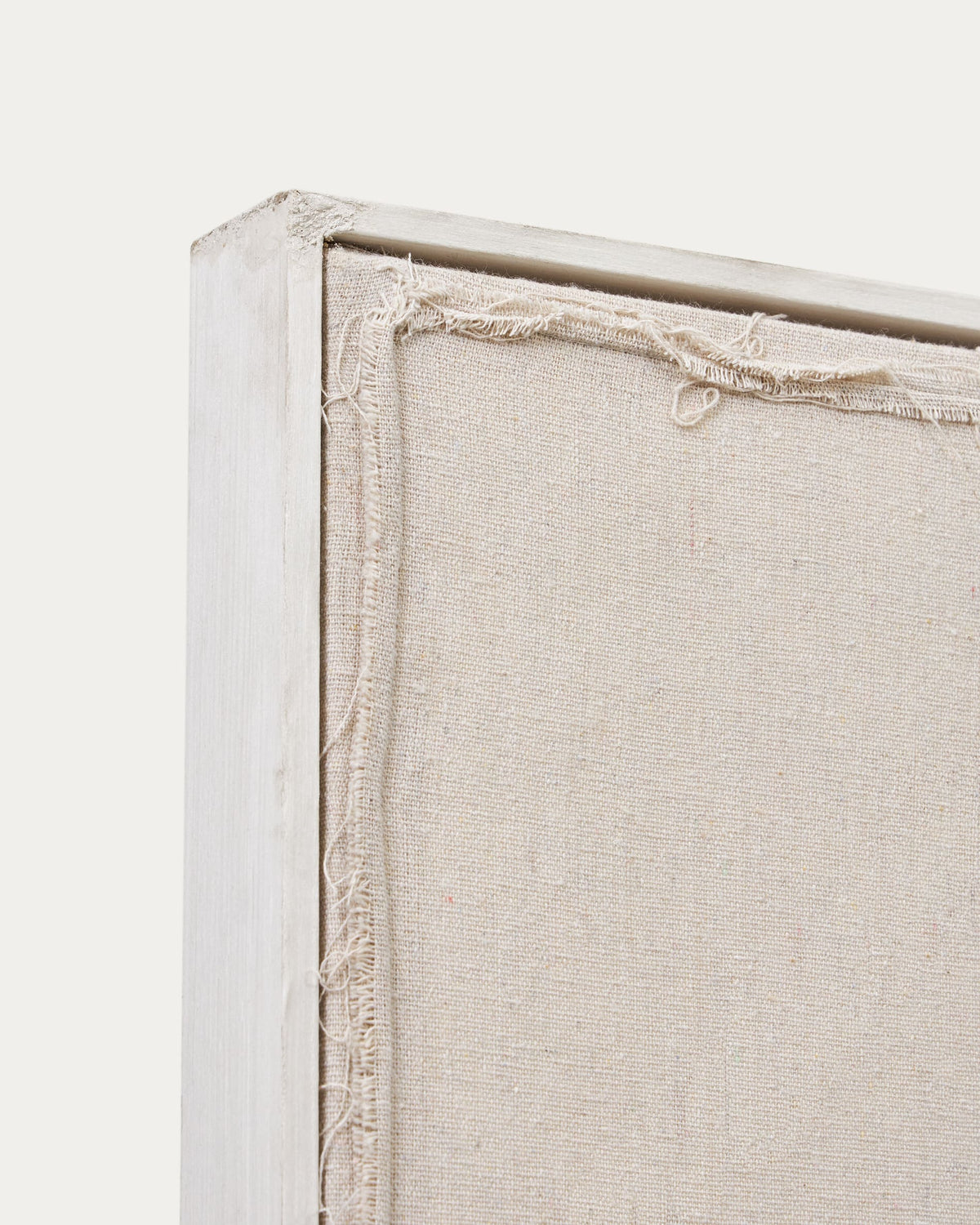 Japandi Wandbild Maha – Holzwerkstoff, Weiß, 110 × 220 cm – weitere Ansicht