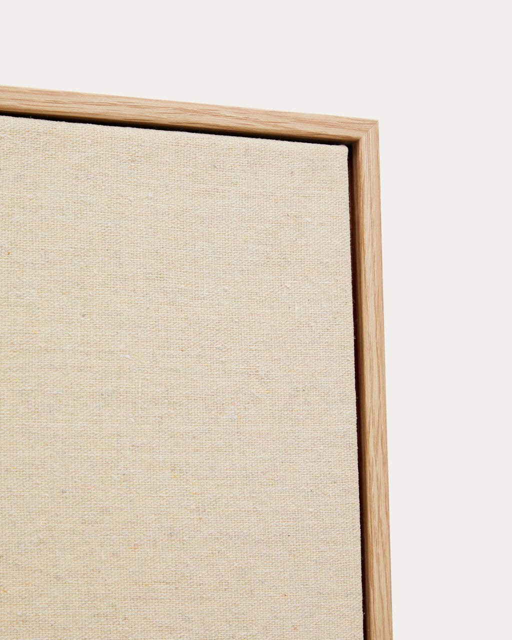 Japandi Wandbild Salin – Leinen, Beige, 80 × 100 cm – weitere Ansicht