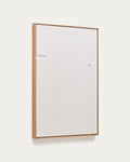 Japandi Wandbild Sefri – Stoff, Weiß, 60 × 90 cm – Produktansicht