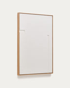 Japandi Wandbild Sefri – Stoff, Weiß, 60 × 90 cm – Produktansicht