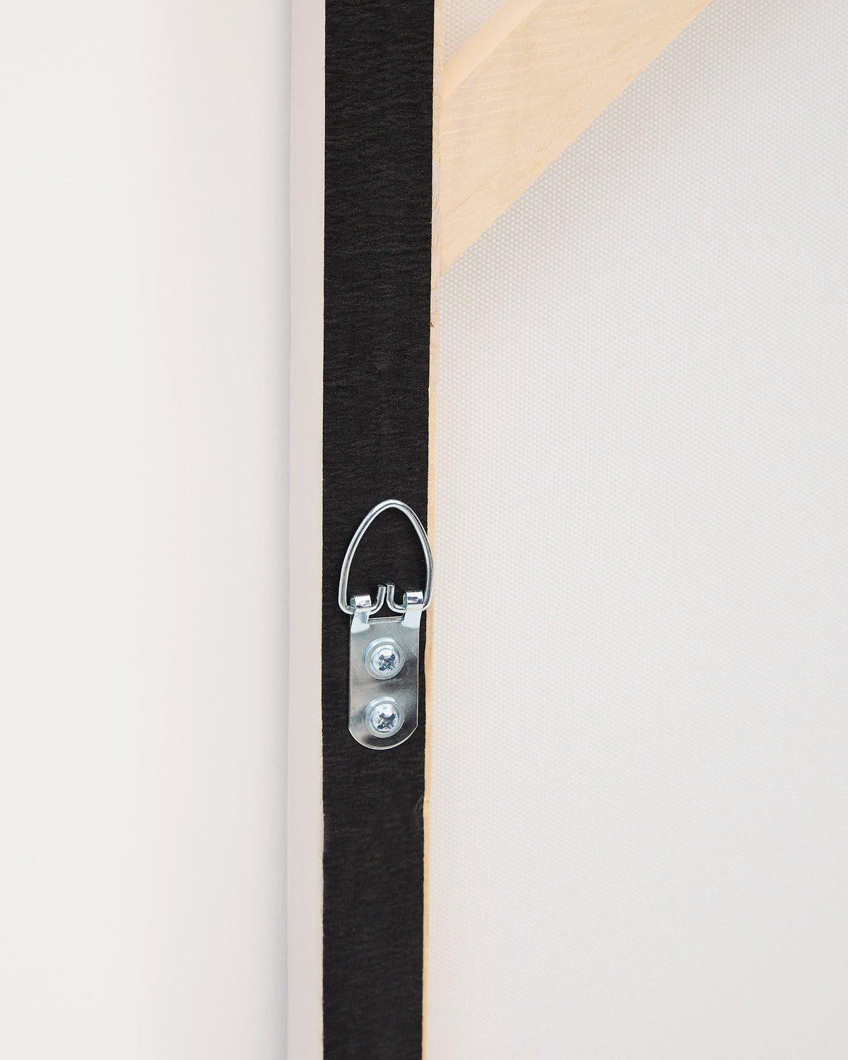 Japandi Wandbild Tonol – Stoff, Braun, 100 × 80 cm – weitere Ansicht