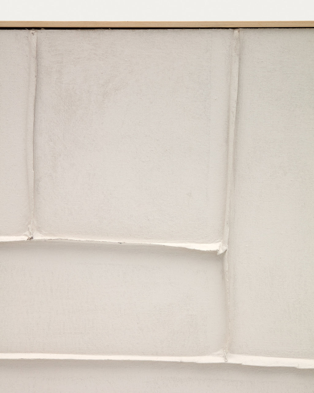 Japandi Wandbild Klis – Leinen, Weiß, 120 × 200 cm – weitere Ansicht