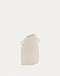 Japandi Vase Neti – Papier, Weiß, 27 cm – Produktansicht