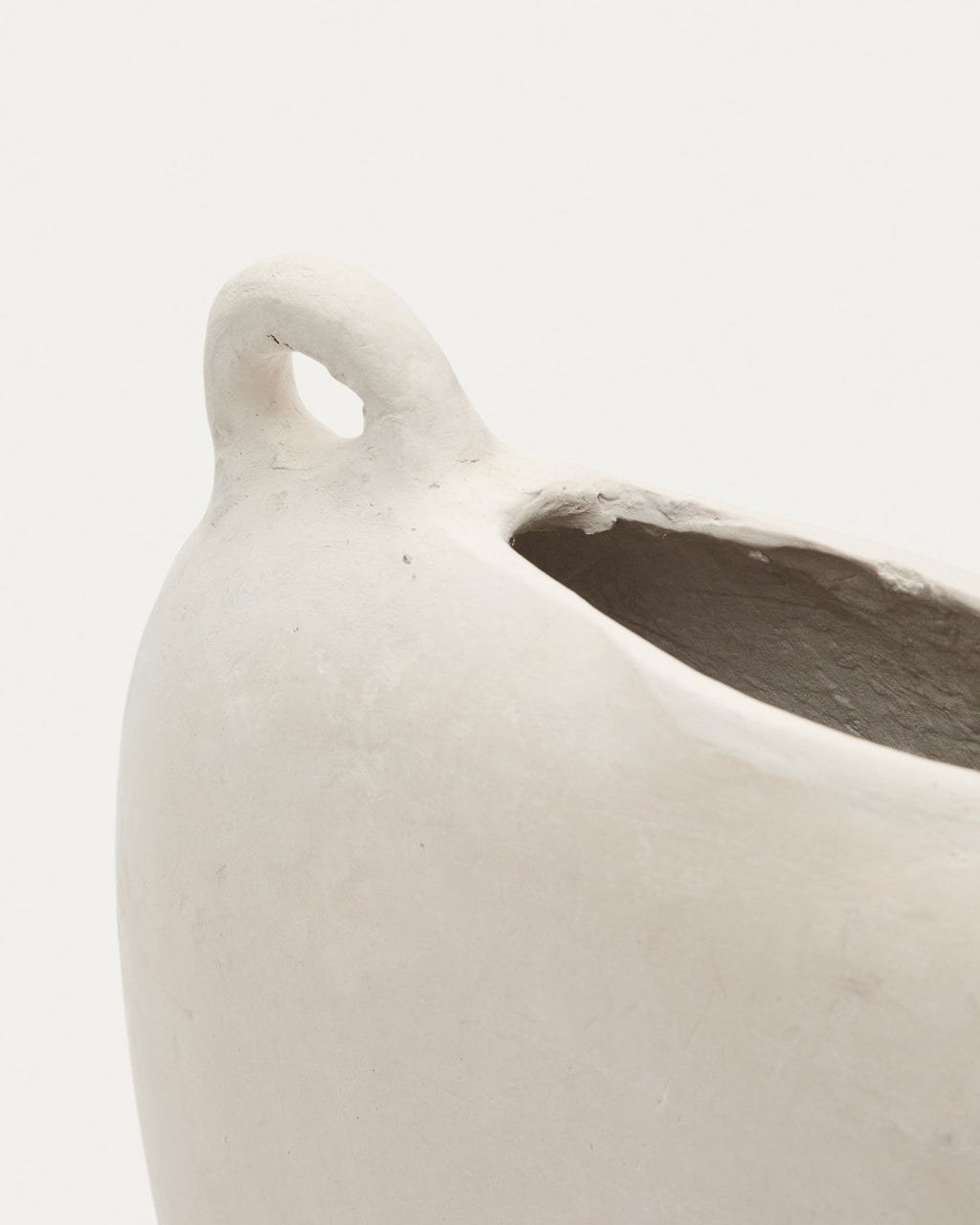 Japandi Vase Neti – Papier, Weiß, 37 cm – weitere Ansicht
