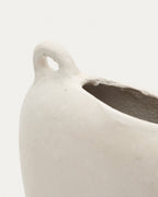 Japandi Vase Neti – Papier, Weiß, 37 cm – weitere Ansicht