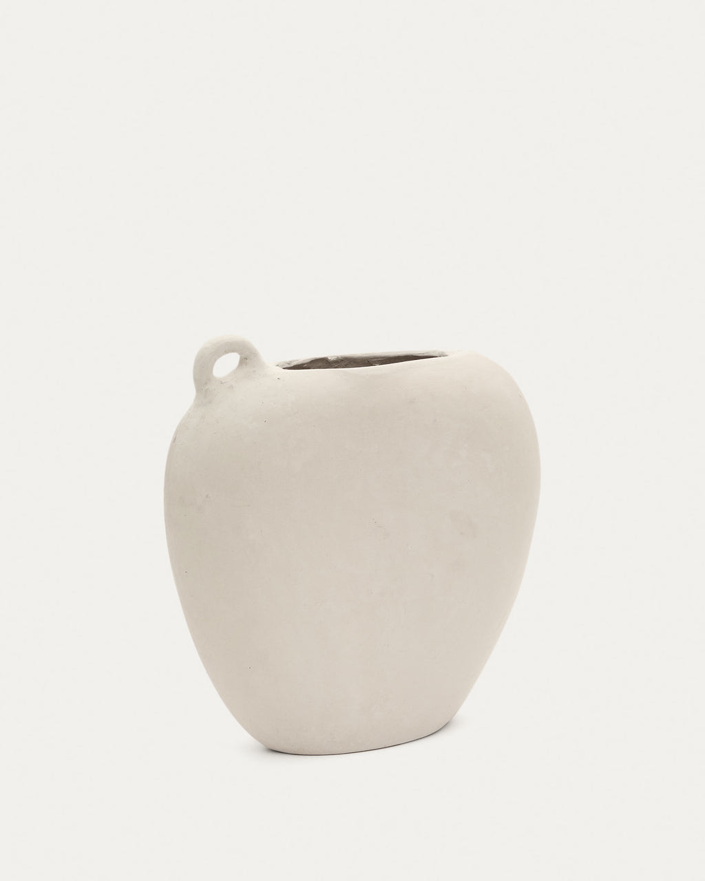 Japandi Vase Neti – Papier, Weiß, 37 cm – Produktansicht
