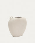 Japandi Vase Neti – Papier, Weiß, 37 cm – Produktansicht