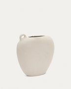 Japandi Vase Neti – Papier, Weiß, 37 cm – Produktansicht