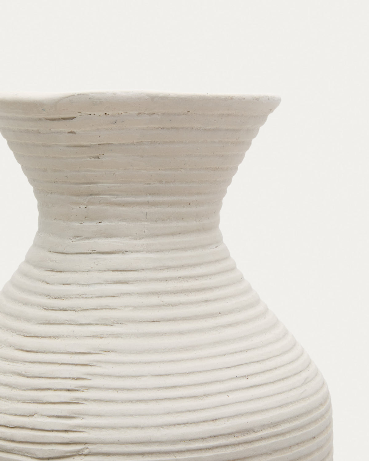 Japandi Vase Pria – Papier, Weiß, 72 cm – weitere Ansicht