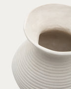 Japandi Vase Pria – Papier, Weiß, 51 cm – weitere Ansicht