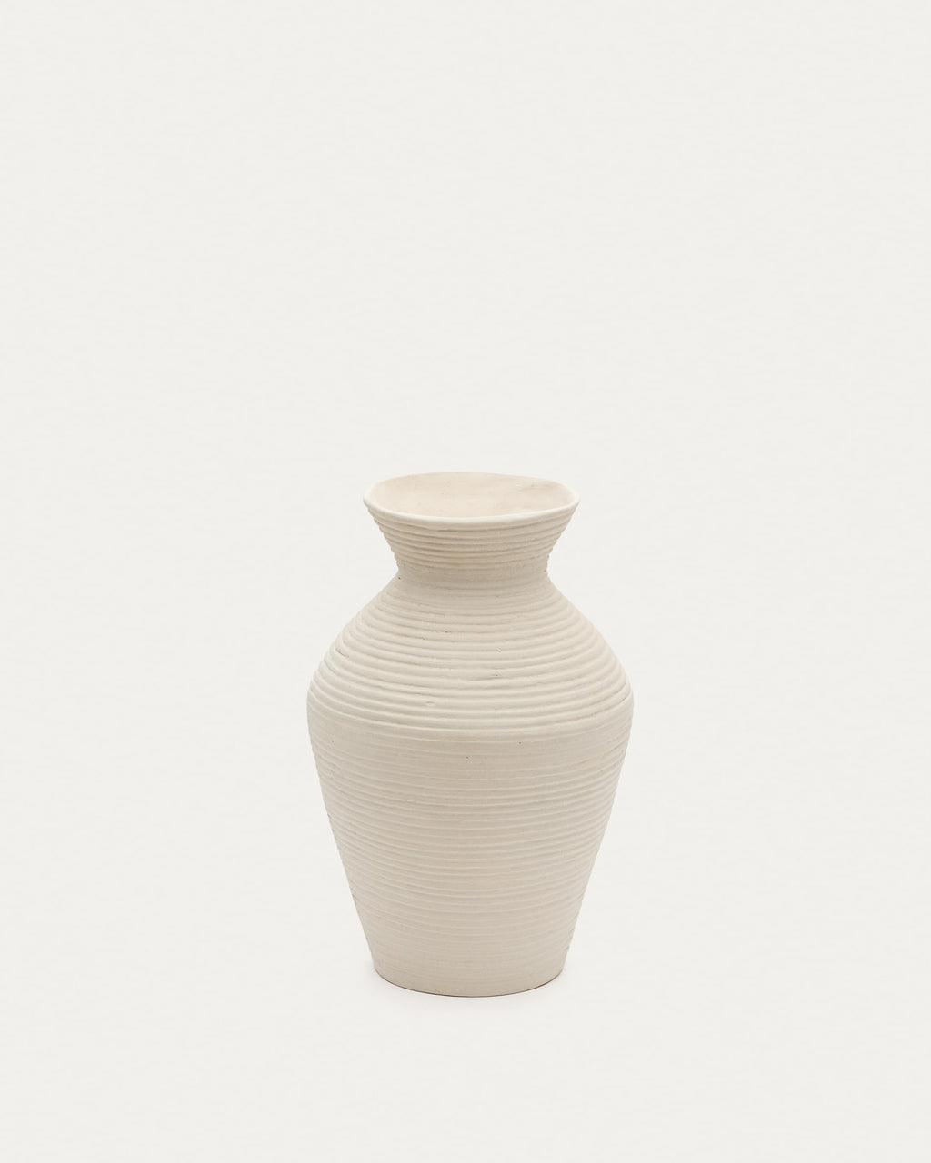 Japandi Vase Pria – Papier, Weiß, 51 cm – Produktansicht