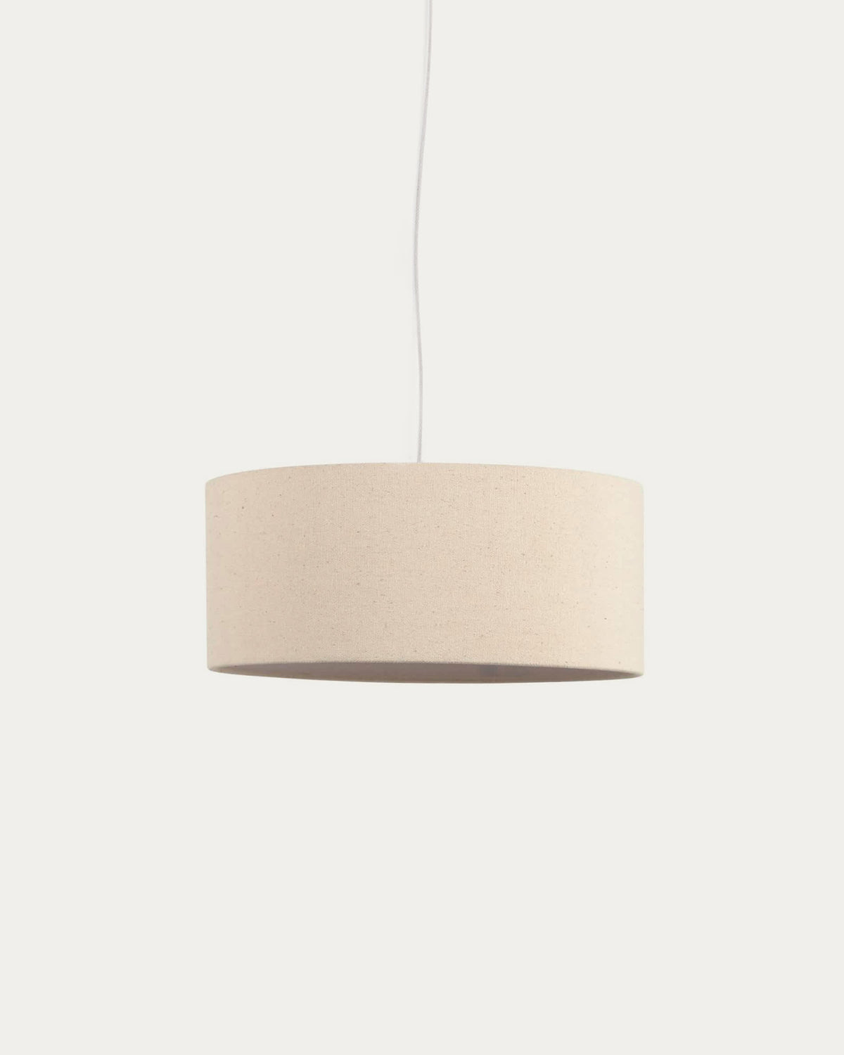 Japandi Lampenschirm Nazli – Leinen, Beige, Ø 50 cm – Produktansicht