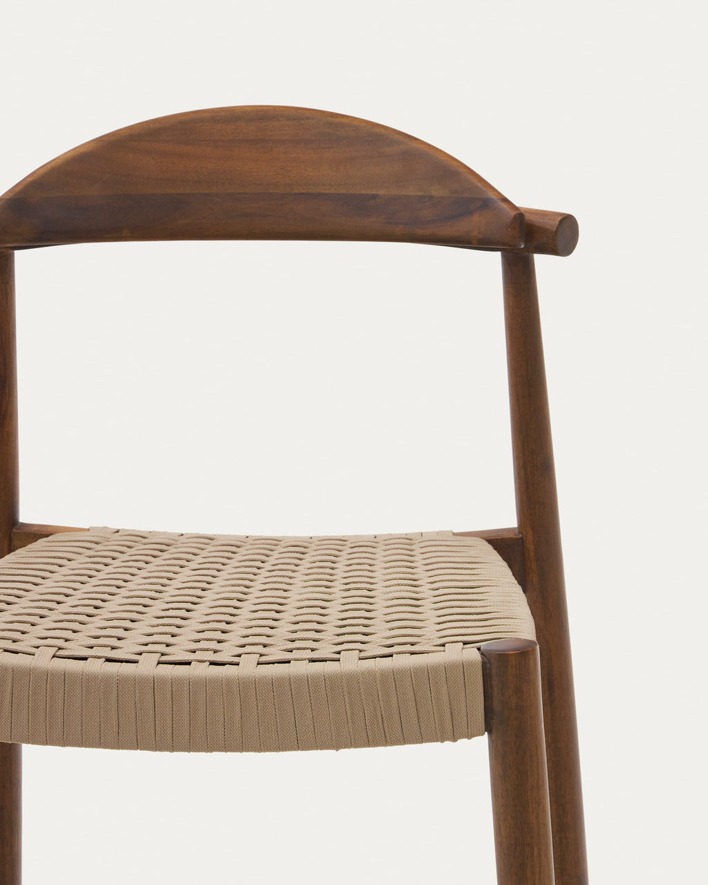 Japandi Hocker Nina – Akazie, Nussbaum, 62 cm – weitere Ansicht