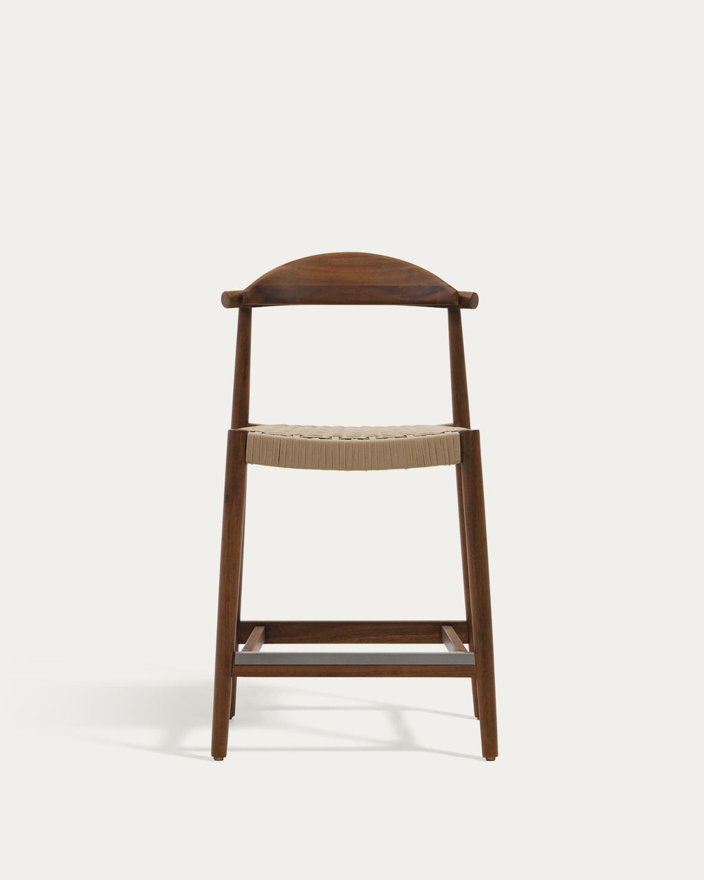 Japandi Hocker Nina – Akazie, Nussbaum, 62 cm – weitere Ansicht