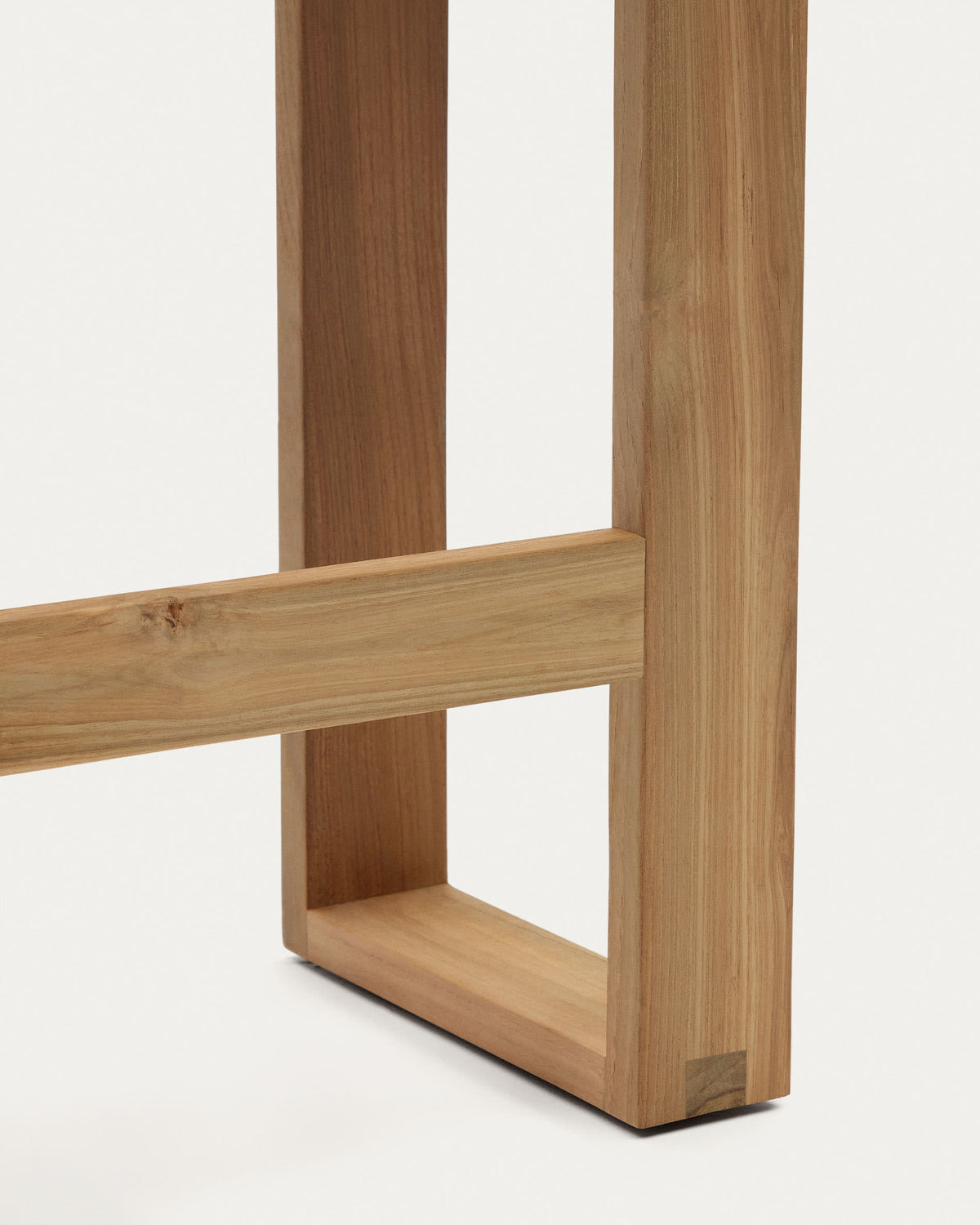 Japandi Bank Canadell – Teakholz, Braun, 130 cm – weitere Ansicht