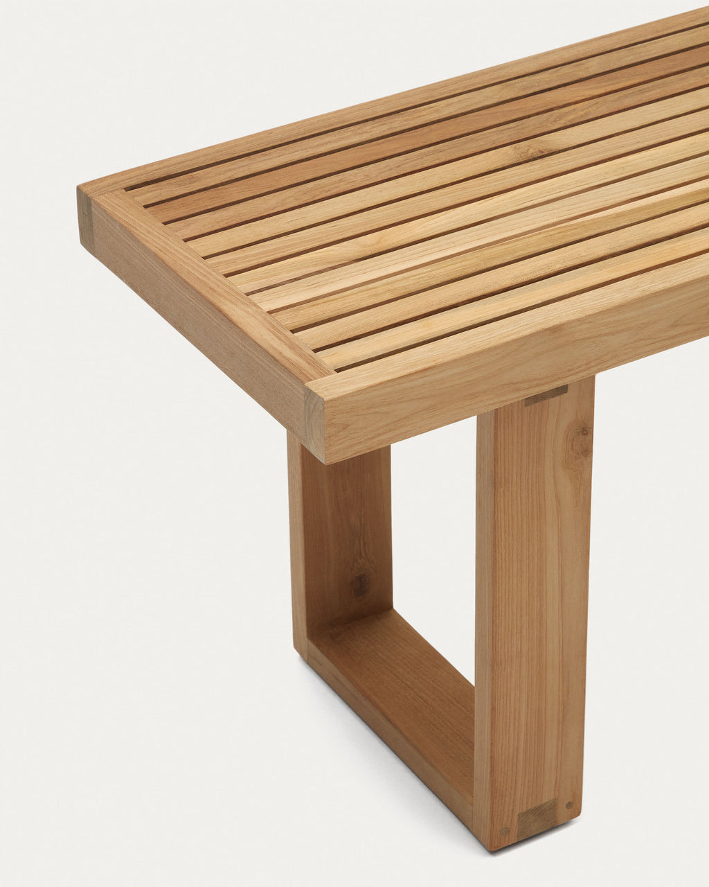 Japandi Bank Canadell – Teakholz, Braun, 210 cm – weitere Ansicht