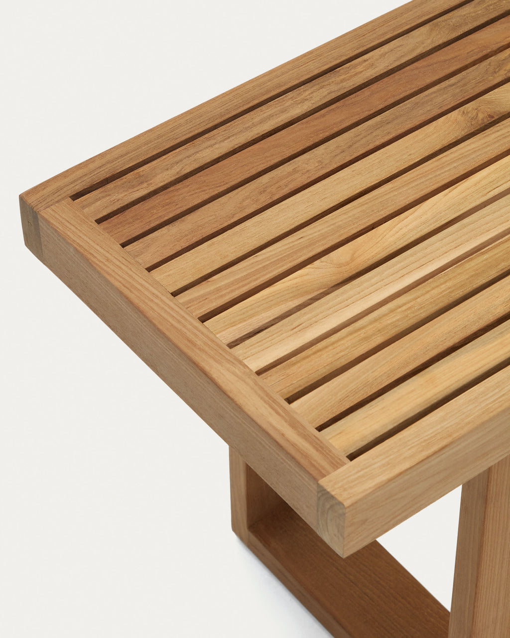 Japandi Bank Canadell – Teakholz, Braun, 210 cm – weitere Ansicht