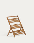 Japandi Regal Victora – Akazie, Braun, 70 × 85 cm – weitere Ansicht
