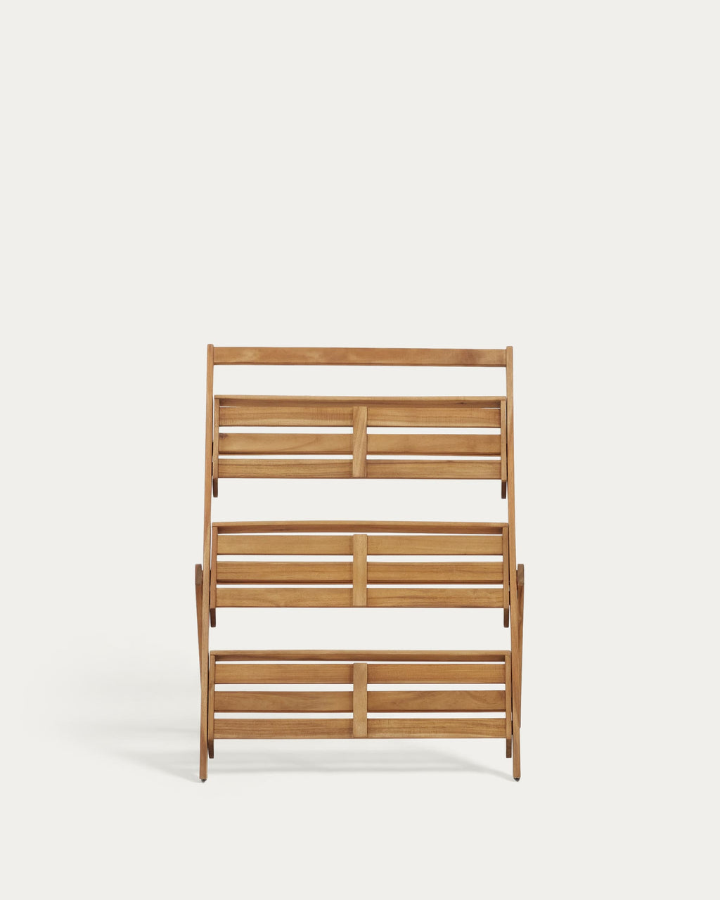 Japandi Regal Victora – Akazie, Braun, 70 × 85 cm – weitere Ansicht