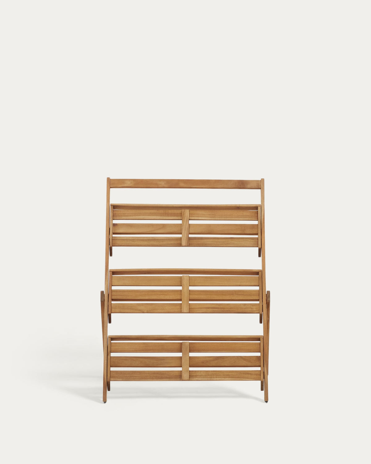 Japandi Regal Victora – Akazie, Braun, 70 × 85 cm – weitere Ansicht