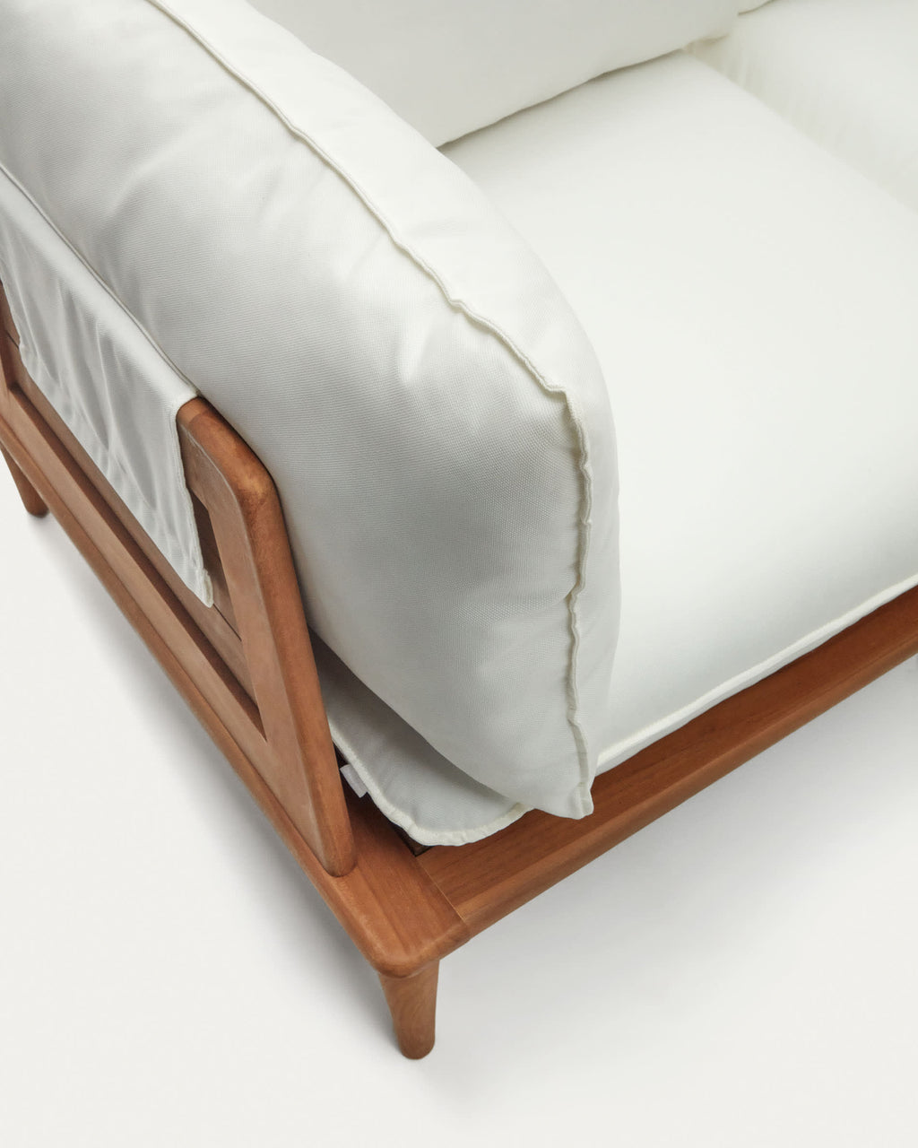 Japandi Lounge-Set Portitxol – 4 Sitze, 2 Tische, Weiß – weitere Ansicht