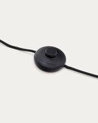 Japandi Stehlampe Nibla – Metall, Schwarz – weitere Ansicht