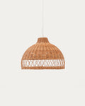 Japandi Lampenschirm Loura – Rattan, Natur, Ø 40 cm – Produktansicht