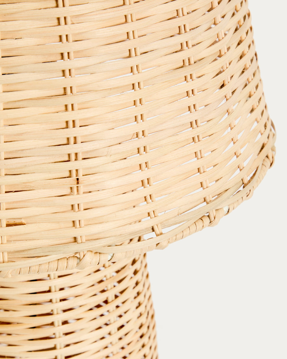 Japandi Tischlampe Neuda – Rattan, Natur – weitere Ansicht