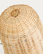Japandi Tischlampe Neuda – Rattan, Natur – weitere Ansicht