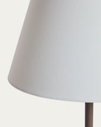 Japandi Stehlampe Navat – Metall, Braun – weitere Ansicht