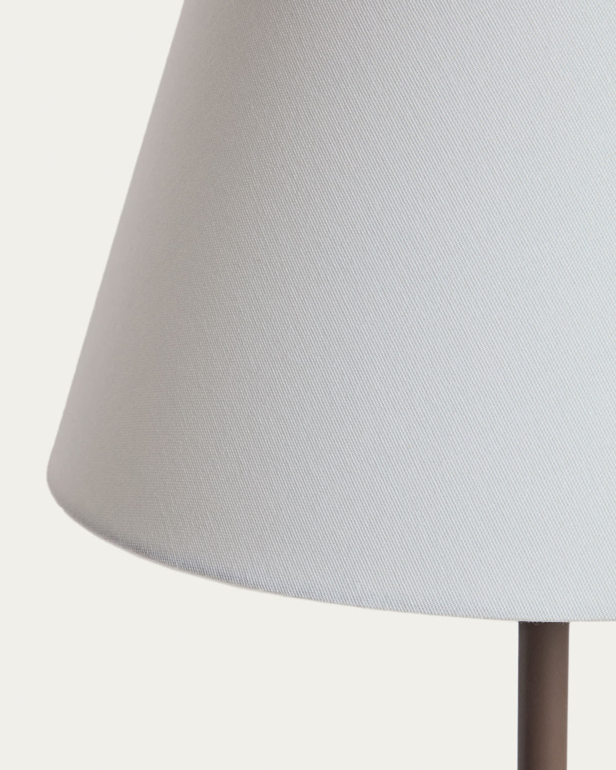Japandi Stehlampe Navat – Metall, Braun – weitere Ansicht