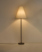 Japandi Stehlampe Navat – Metall, Braun – weitere Ansicht