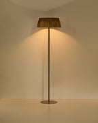 Japandi Solar-Stehlampe Aldet – Outdoor, Seil, Beige, Ø 46 cm – weitere Ansicht