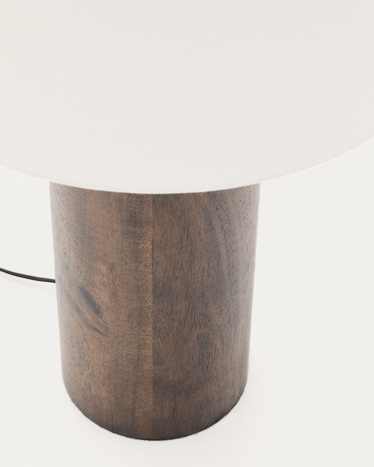 Japandi Stehlampe Marga – Massivholz, Dunkelbraun – weitere Ansicht