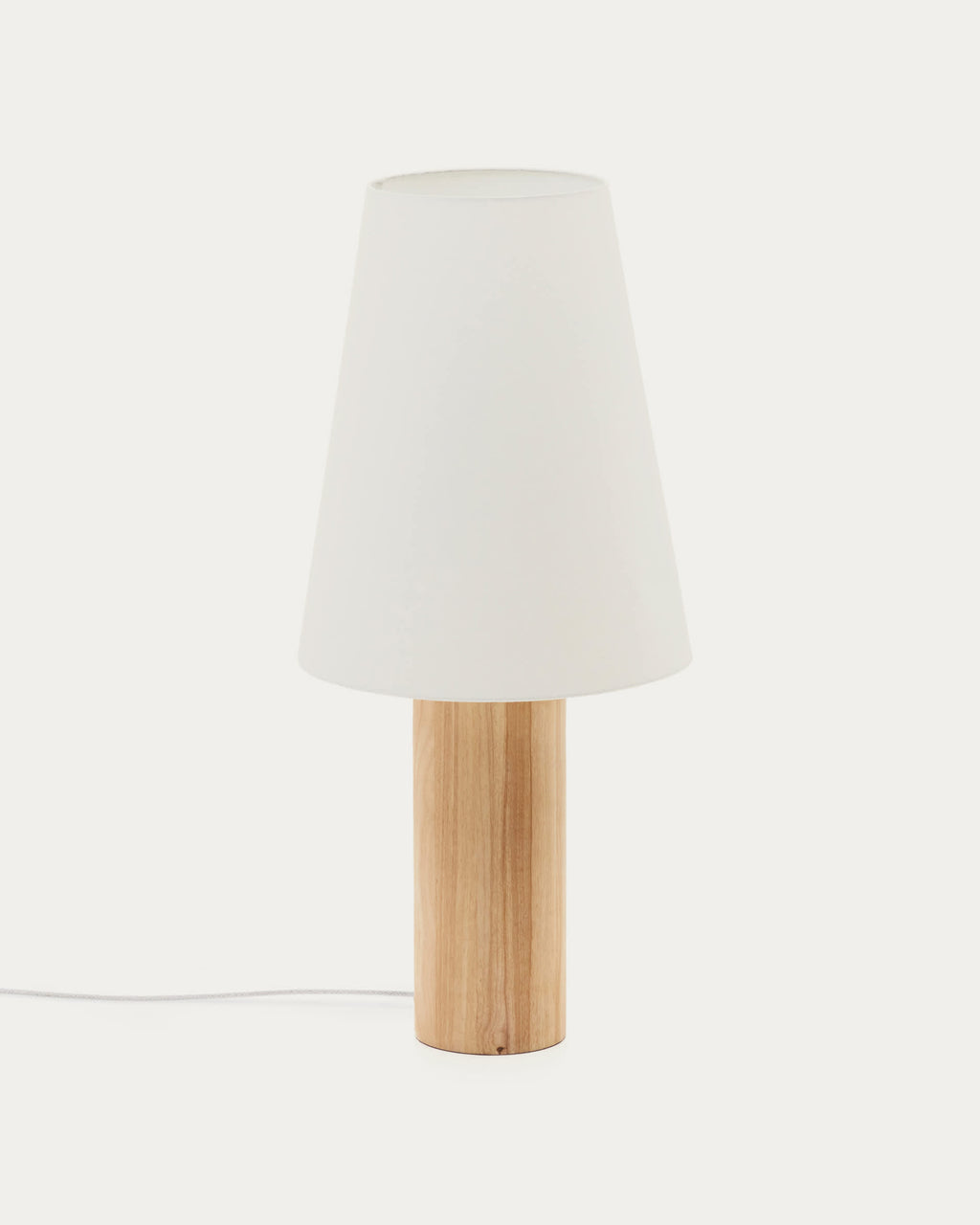 Japandi Stehlampe Marga – Massivholz, Natur – Produktansicht