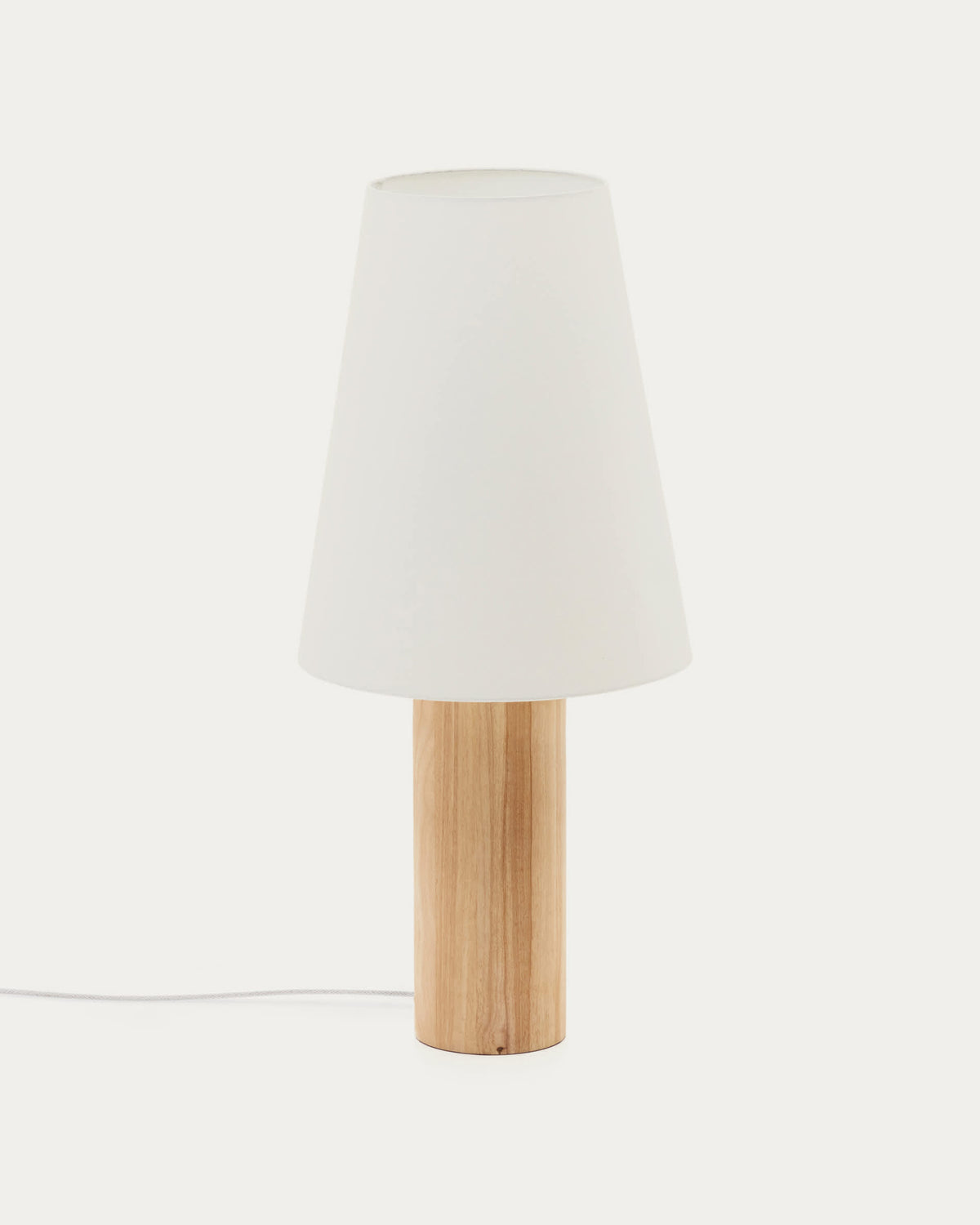 Japandi Stehlampe Marga – Massivholz, Natur – Produktansicht