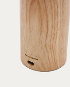 Japandi Tischlampe Luba – Esche, Grün – weitere Ansicht