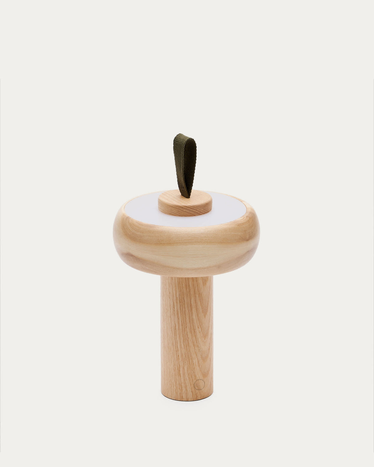 Japandi Tischlampe Luba – Esche, Grün – Produktansicht